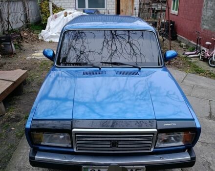 Синий ВАЗ 2107, объемом двигателя 1.5 л и пробегом 90 тыс. км за 1100 $, фото 1 на Automoto.ua