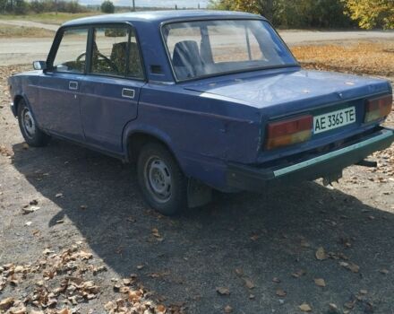 Синий ВАЗ 2107, объемом двигателя 1.5 л и пробегом 18 тыс. км за 481 $, фото 1 на Automoto.ua