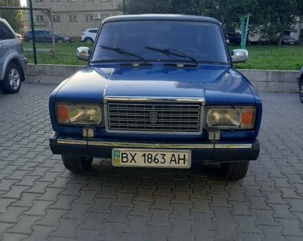 Синий ВАЗ 2107, объемом двигателя 1.45 л и пробегом 135 тыс. км за 1499 $, фото 32 на Automoto.ua