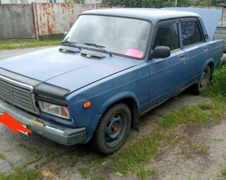 Синий ВАЗ 2107, объемом двигателя 1.5 л и пробегом 87 тыс. км за 800 $, фото 1 на Automoto.ua