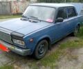 Синий ВАЗ 2107, объемом двигателя 1.5 л и пробегом 87 тыс. км за 800 $, фото 1 на Automoto.ua