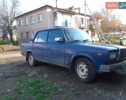 Синий ВАЗ 2107, объемом двигателя 1.5 л и пробегом 60 тыс. км за 1550 $, фото 6 на Automoto.ua