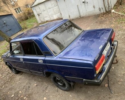 Синій ВАЗ 2107, об'ємом двигуна 1.5 л та пробігом 300 тис. км за 699 $, фото 3 на Automoto.ua