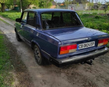 Синий ВАЗ 2107, объемом двигателя 1.5 л и пробегом 77 тыс. км за 1200 $, фото 5 на Automoto.ua