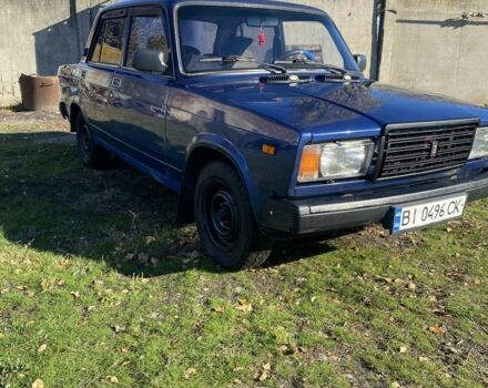 Синий ВАЗ 2107, объемом двигателя 1.5 л и пробегом 92 тыс. км за 1550 $, фото 4 на Automoto.ua