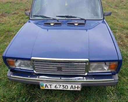 Синий ВАЗ 2107, объемом двигателя 1.5 л и пробегом 80 тыс. км за 1200 $, фото 15 на Automoto.ua