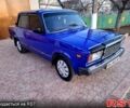 Синий ВАЗ 2107, объемом двигателя 15 л и пробегом 200 тыс. км за 1650 $, фото 1 на Automoto.ua