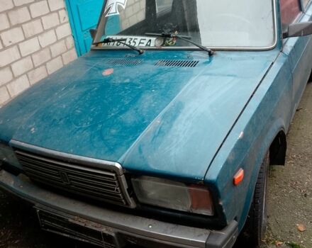 Синий ВАЗ 2107, объемом двигателя 1.6 л и пробегом 90 тыс. км за 477 $, фото 2 на Automoto.ua