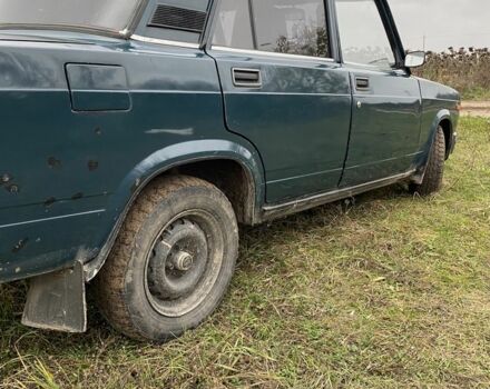 Синий ВАЗ 2107, объемом двигателя 1.5 л и пробегом 77 тыс. км за 1000 $, фото 2 на Automoto.ua