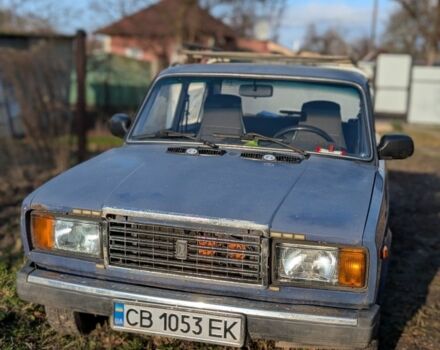 Синий ВАЗ 2107, объемом двигателя 1.6 л и пробегом 41 тыс. км за 1483 $, фото 2 на Automoto.ua