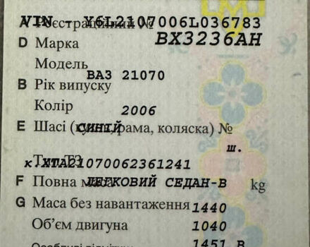 Синій ВАЗ 2107, об'ємом двигуна 1.5 л та пробігом 75 тис. км за 1500 $, фото 22 на Automoto.ua