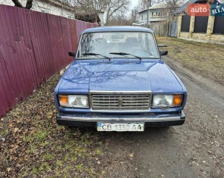 Синий ВАЗ 2107, объемом двигателя 1.5 л и пробегом 100 тыс. км за 950 $, фото 14 на Automoto.ua