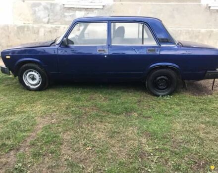 Синий ВАЗ 2107, объемом двигателя 1.5 л и пробегом 253 тыс. км за 476 $, фото 2 на Automoto.ua