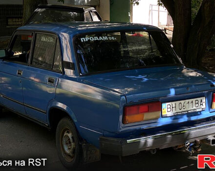 Синий ВАЗ 2107, объемом двигателя 1.5 л и пробегом 0 тыс. км за 1300 $, фото 3 на Automoto.ua