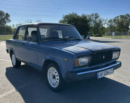 Синій ВАЗ 2107, об'ємом двигуна 1.45 л та пробігом 180 тис. км за 750 $, фото 3 на Automoto.ua