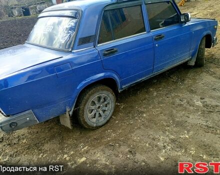 Синий ВАЗ 2107, объемом двигателя 1.5 л и пробегом 0 тыс. км за 850 $, фото 2 на Automoto.ua