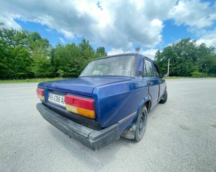 Синий ВАЗ 2107, объемом двигателя 1.5 л и пробегом 100 тыс. км за 596 $, фото 5 на Automoto.ua