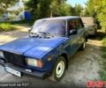 Синий ВАЗ 2107, объемом двигателя 1.5 л и пробегом 120 тыс. км за 600 $, фото 1 на Automoto.ua