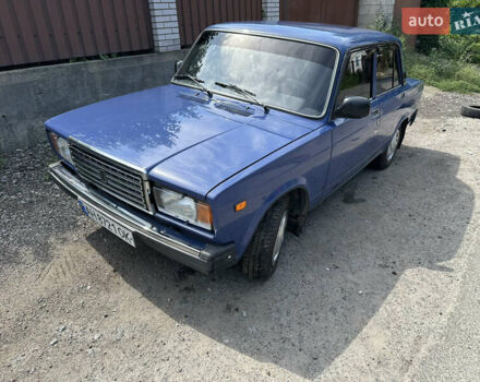 Синій ВАЗ 2107, об'ємом двигуна 1.6 л та пробігом 62 тис. км за 2800 $, фото 10 на Automoto.ua