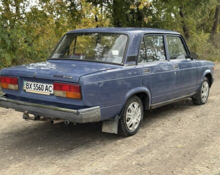 ВАЗ 2107 2006 в Волочиске на Automoto.ua Синий ВАЗ 2107, объемом двигателя 1.5 л и пробегом 88 тыс. км за 555 $, фото 4 на Automoto.ua