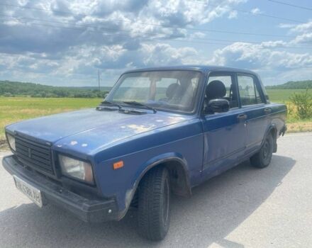 Синий ВАЗ 2107, объемом двигателя 1.5 л и пробегом 100 тыс. км за 596 $, фото 2 на Automoto.ua