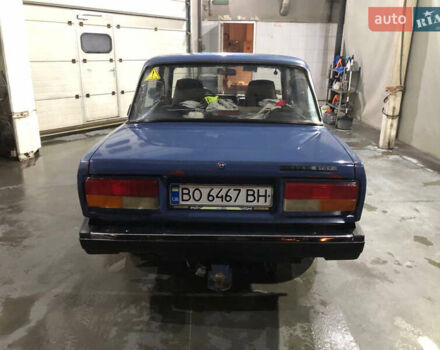 Синий ВАЗ 2107, объемом двигателя 1.6 л и пробегом 170 тыс. км за 850 $, фото 2 на Automoto.ua