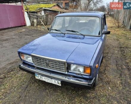 Синий ВАЗ 2107, объемом двигателя 1.5 л и пробегом 100 тыс. км за 950 $, фото 13 на Automoto.ua