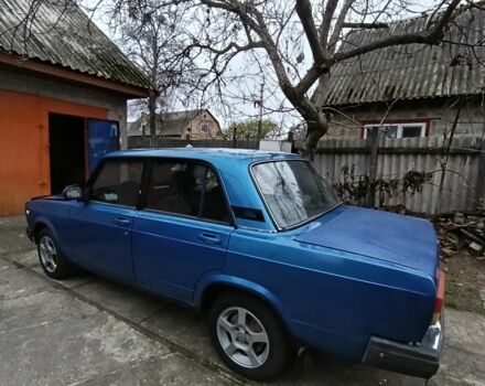 Синий ВАЗ 2107, объемом двигателя 1.5 л и пробегом 90 тыс. км за 1100 $, фото 4 на Automoto.ua