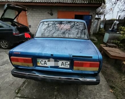 Синий ВАЗ 2107, объемом двигателя 1.5 л и пробегом 90 тыс. км за 1100 $, фото 6 на Automoto.ua