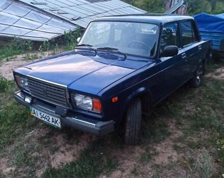 Синій ВАЗ 2107, об'ємом двигуна 1.4 л та пробігом 120 тис. км за 1064 $, фото 6 на Automoto.ua