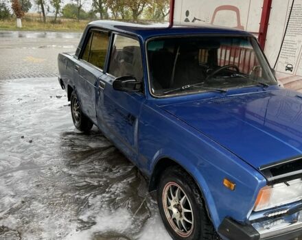 Синий ВАЗ 2107, объемом двигателя 1.6 л и пробегом 60 тыс. км за 1000 $, фото 3 на Automoto.ua