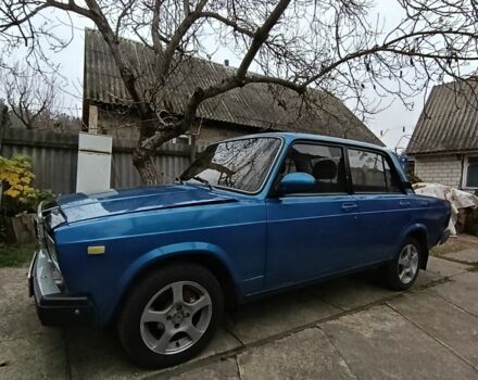 Синий ВАЗ 2107, объемом двигателя 1.5 л и пробегом 90 тыс. км за 1100 $, фото 5 на Automoto.ua