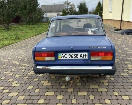 Синий ВАЗ 2107, объемом двигателя 1.5 л и пробегом 140 тыс. км за 1000 $, фото 3 на Automoto.ua