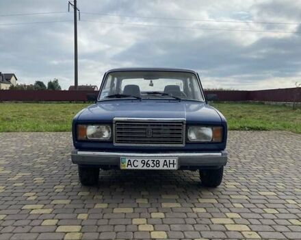 Синий ВАЗ 2107, объемом двигателя 1.5 л и пробегом 140 тыс. км за 1000 $, фото 7 на Automoto.ua