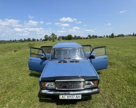 Синий ВАЗ 2107, объемом двигателя 1.5 л и пробегом 64 тыс. км за 850 $, фото 5 на Automoto.ua