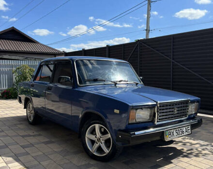 Синий ВАЗ 2107, объемом двигателя 1.45 л и пробегом 100 тыс. км за 1350 $, фото 1 на Automoto.ua