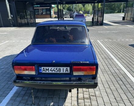 Синий ВАЗ 2107, объемом двигателя 1.5 л и пробегом 3 тыс. км за 1350 $, фото 7 на Automoto.ua