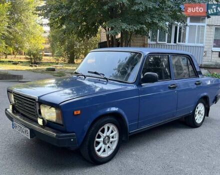 Синий ВАЗ 2107, объемом двигателя 1.6 л и пробегом 324 тыс. км за 1100 $, фото 2 на Automoto.ua