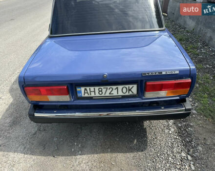 ВАЗ 2107 2006 в Днепре (Днепропетровске) на Automoto.ua Синий ВАЗ 2107, объемом двигателя 1.6 л и пробегом 62 тыс. км за 2400 $, фото 4 на Automoto.ua