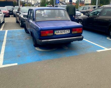 Синий ВАЗ 2107, объемом двигателя 1.5 л и пробегом 235 тыс. км за 600 $, фото 2 на Automoto.ua