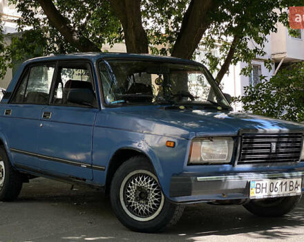 Синий ВАЗ 2107, объемом двигателя 1.5 л и пробегом 32 тыс. км за 1300 $, фото 1 на Automoto.ua
