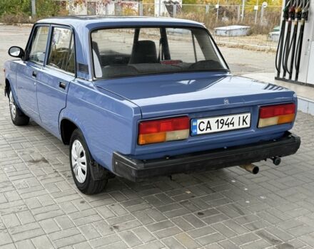 Синий ВАЗ 2107, объемом двигателя 1.5 л и пробегом 56 тыс. км за 1500 $, фото 5 на Automoto.ua