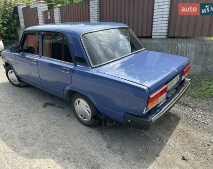 ВАЗ 2107 2006 в Днепре (Днепропетровске) на Automoto.ua Синий ВАЗ 2107, объемом двигателя 1.6 л и пробегом 62 тыс. км за 2400 $, фото 2 на Automoto.ua
