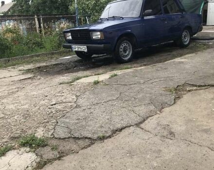 Синий ВАЗ 2107, объемом двигателя 1.5 л и пробегом 200 тыс. км за 961 $, фото 4 на Automoto.ua