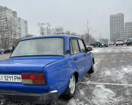 Синий ВАЗ 2107, объемом двигателя 1.57 л и пробегом 120 тыс. км за 1000 $, фото 4 на Automoto.ua