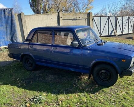Синий ВАЗ 2107, объемом двигателя 1.5 л и пробегом 92 тыс. км за 1550 $, фото 2 на Automoto.ua