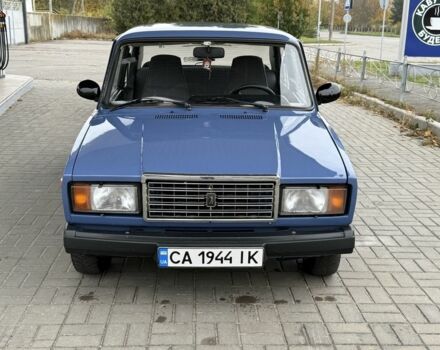 Синий ВАЗ 2107, объемом двигателя 1.5 л и пробегом 56 тыс. км за 1500 $, фото 1 на Automoto.ua