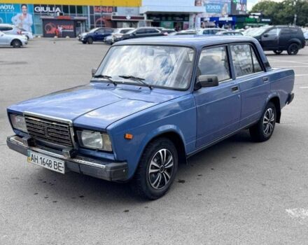 Синій ВАЗ 2107, об'ємом двигуна 1.5 л та пробігом 250 тис. км за 650 $, фото 1 на Automoto.ua