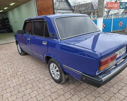 Синий ВАЗ 2107, объемом двигателя 1.5 л и пробегом 123 тыс. км за 1399 $, фото 1 на Automoto.ua