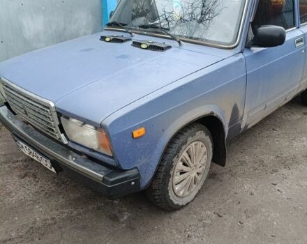 Синий ВАЗ 2107, объемом двигателя 1.5 л и пробегом 143 тыс. км за 1182 $, фото 1 на Automoto.ua